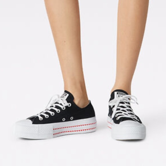 Converse platforms ❤️ LOVE YOURSELF FIRST - Picture 8 of 16